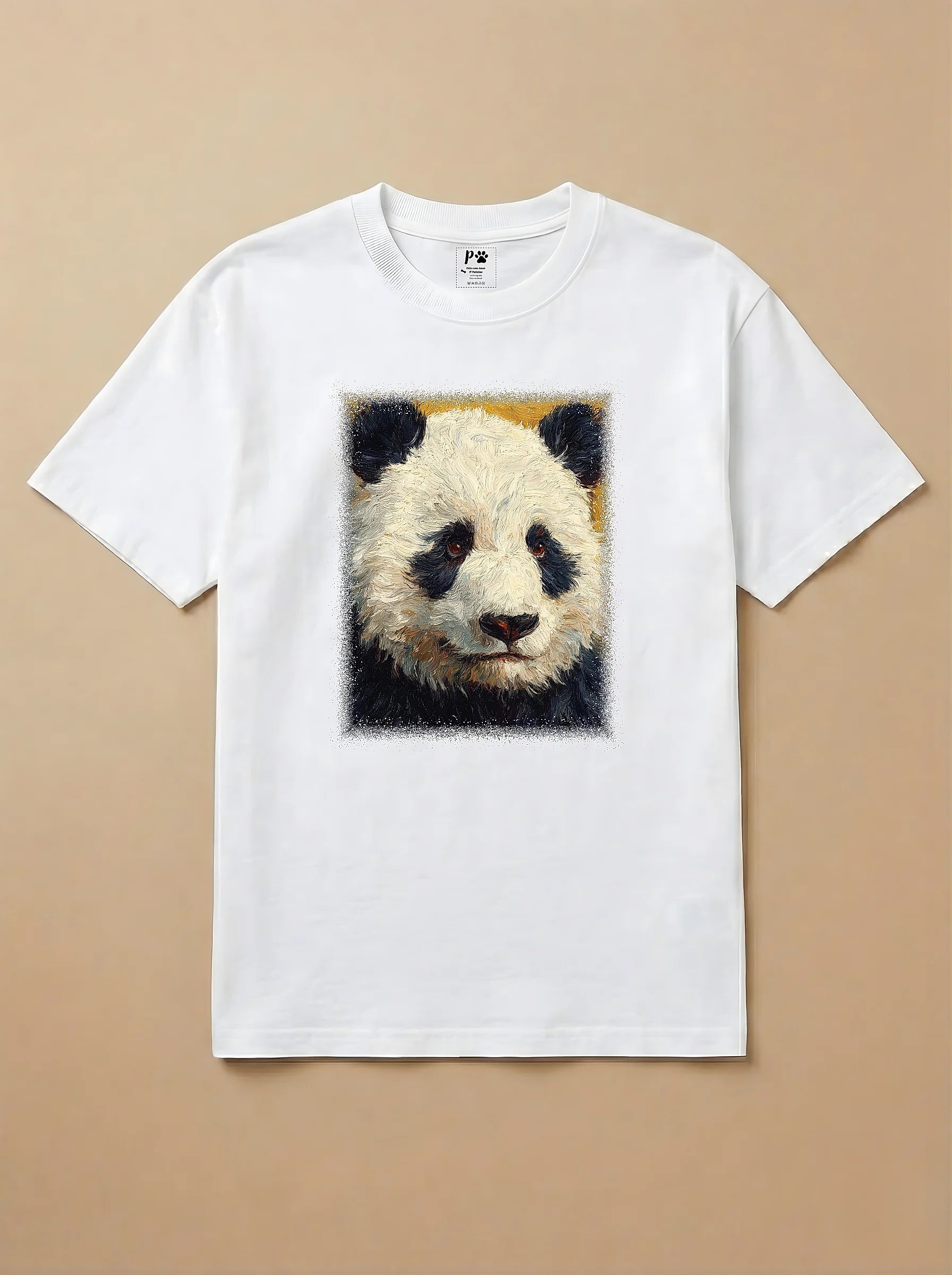 Camisa Pet Impressionismo - Panda