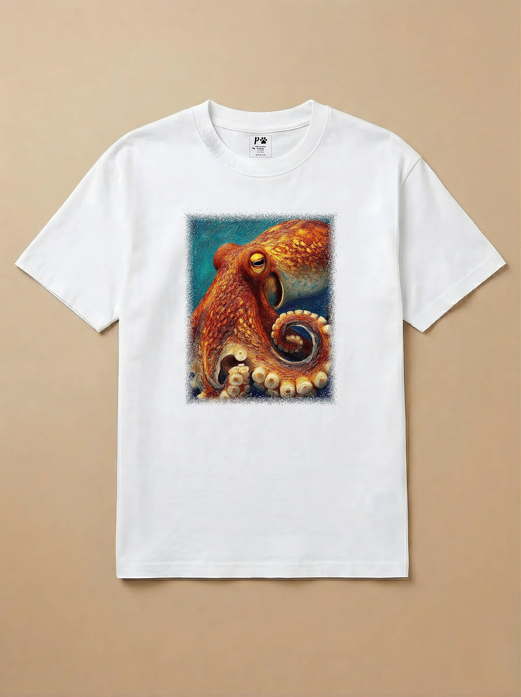 Camisa Pet Impressionismo - Polvo