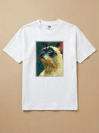 Camisa Pet Impressionismo - Siamês