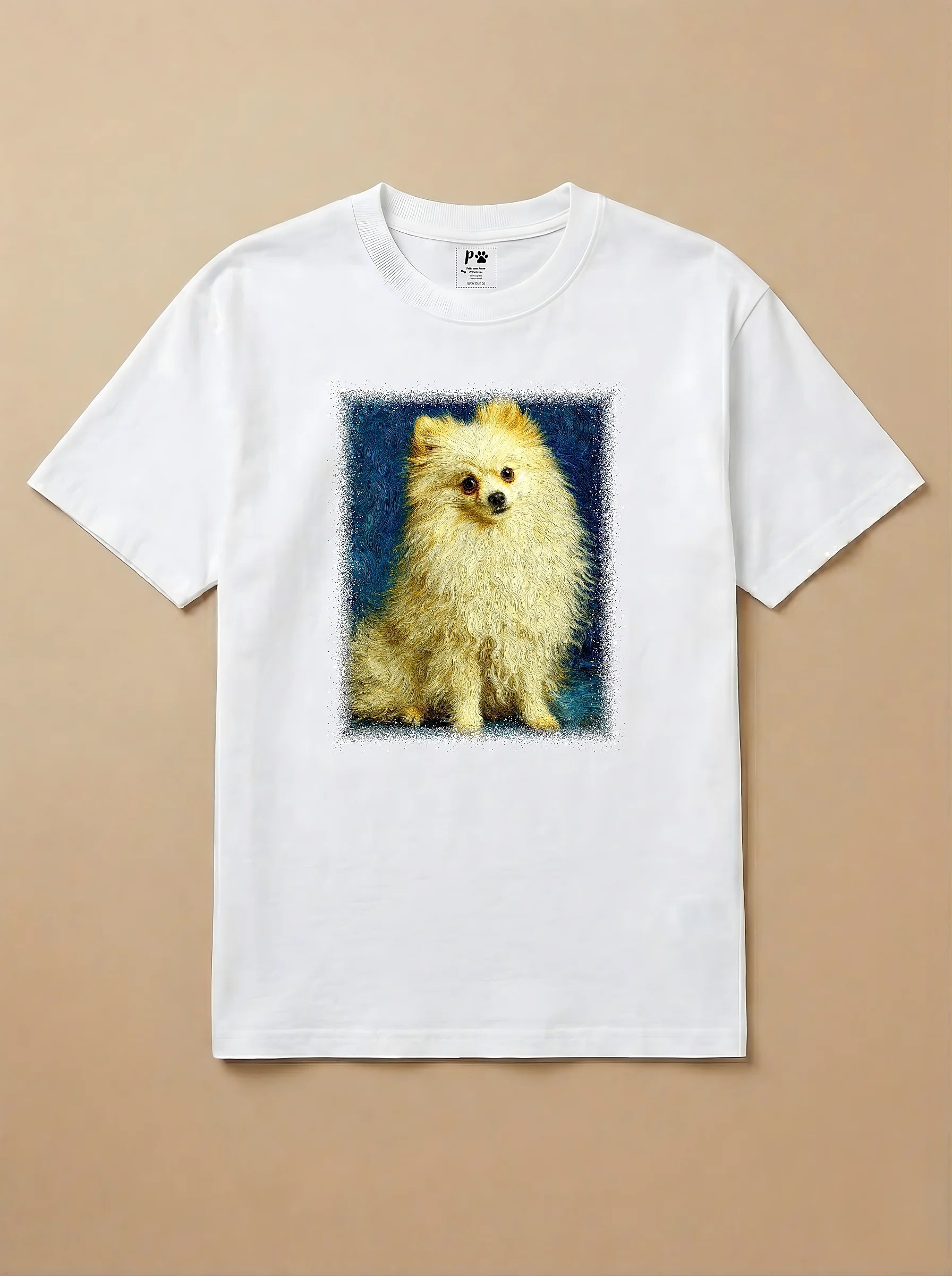 Camisa Pet Impressionismo - Spitz