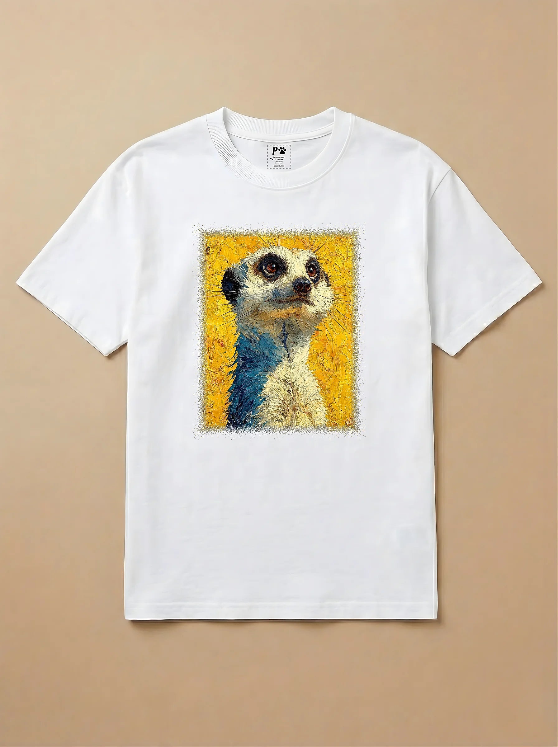 Camisa Pet Impressionismo - Suricata