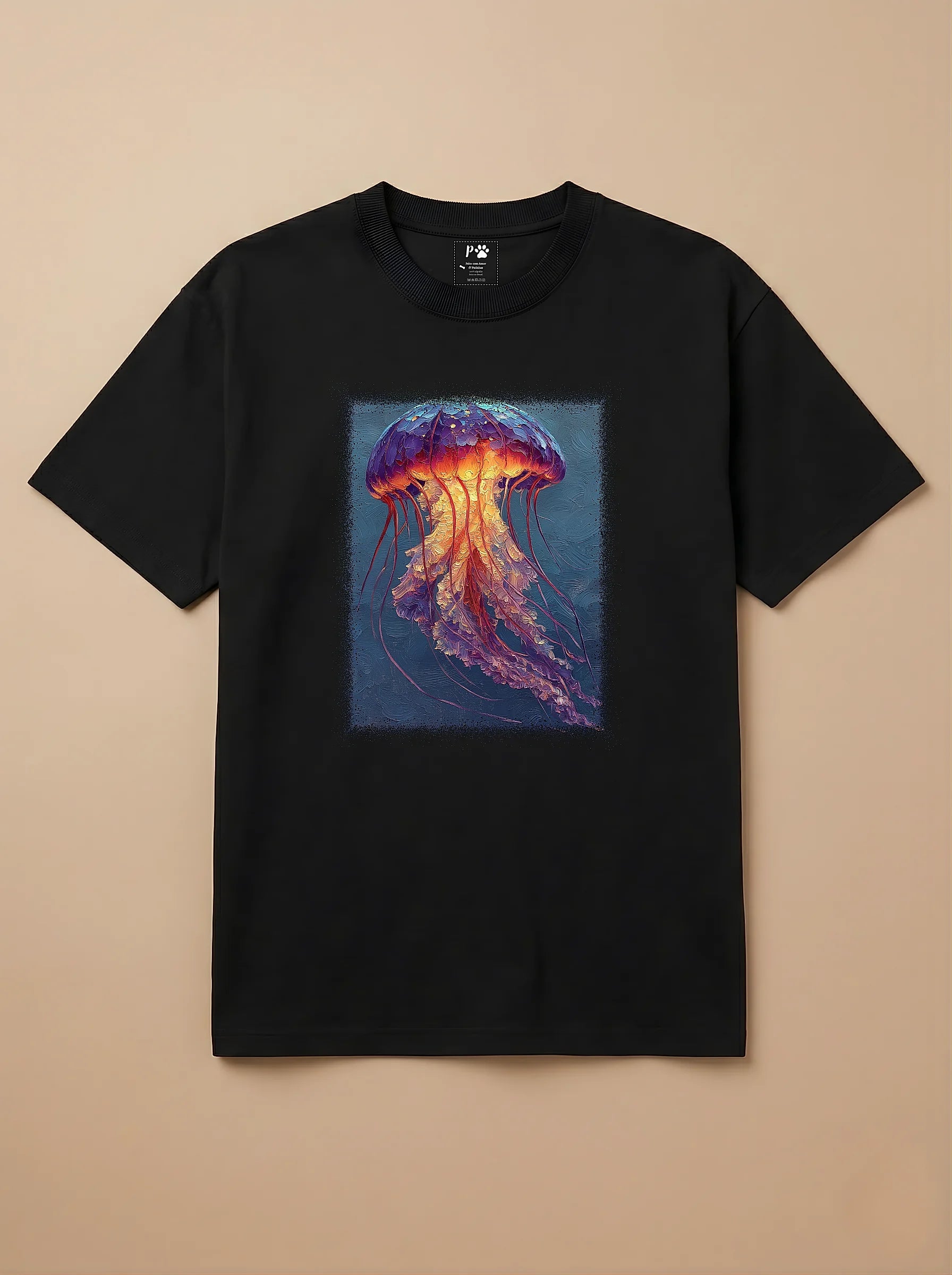 Camisa Pet Impressionismo - Água Viva