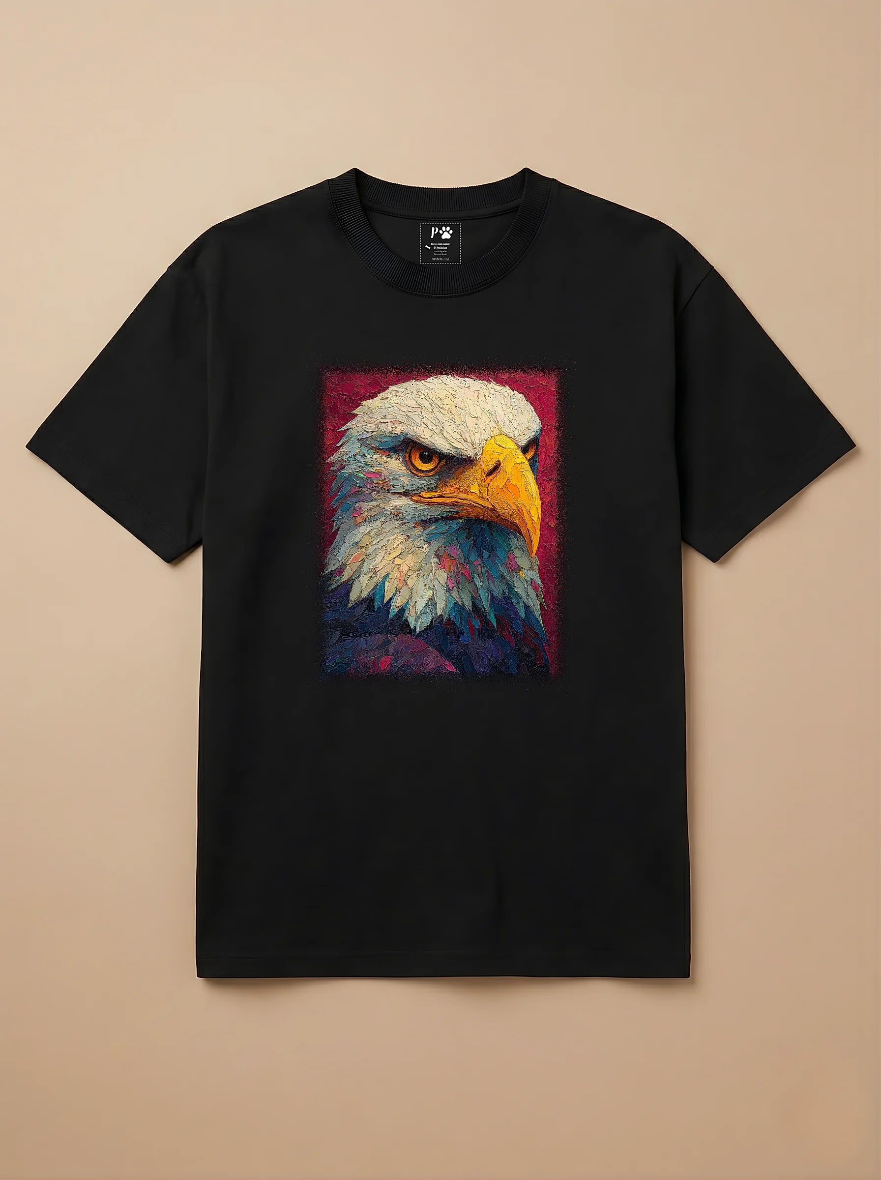 Camisa Pet Impressionismo - Águia
