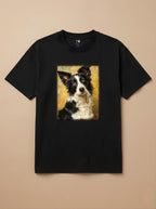 Camisa Pet Impressionismo - Border Collie