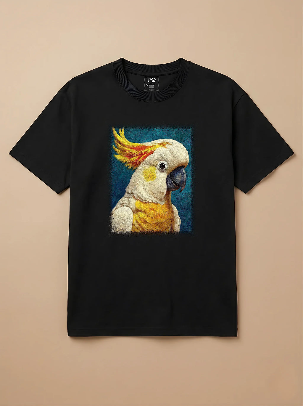 Camisa Pet Impressionismo - Calopsita