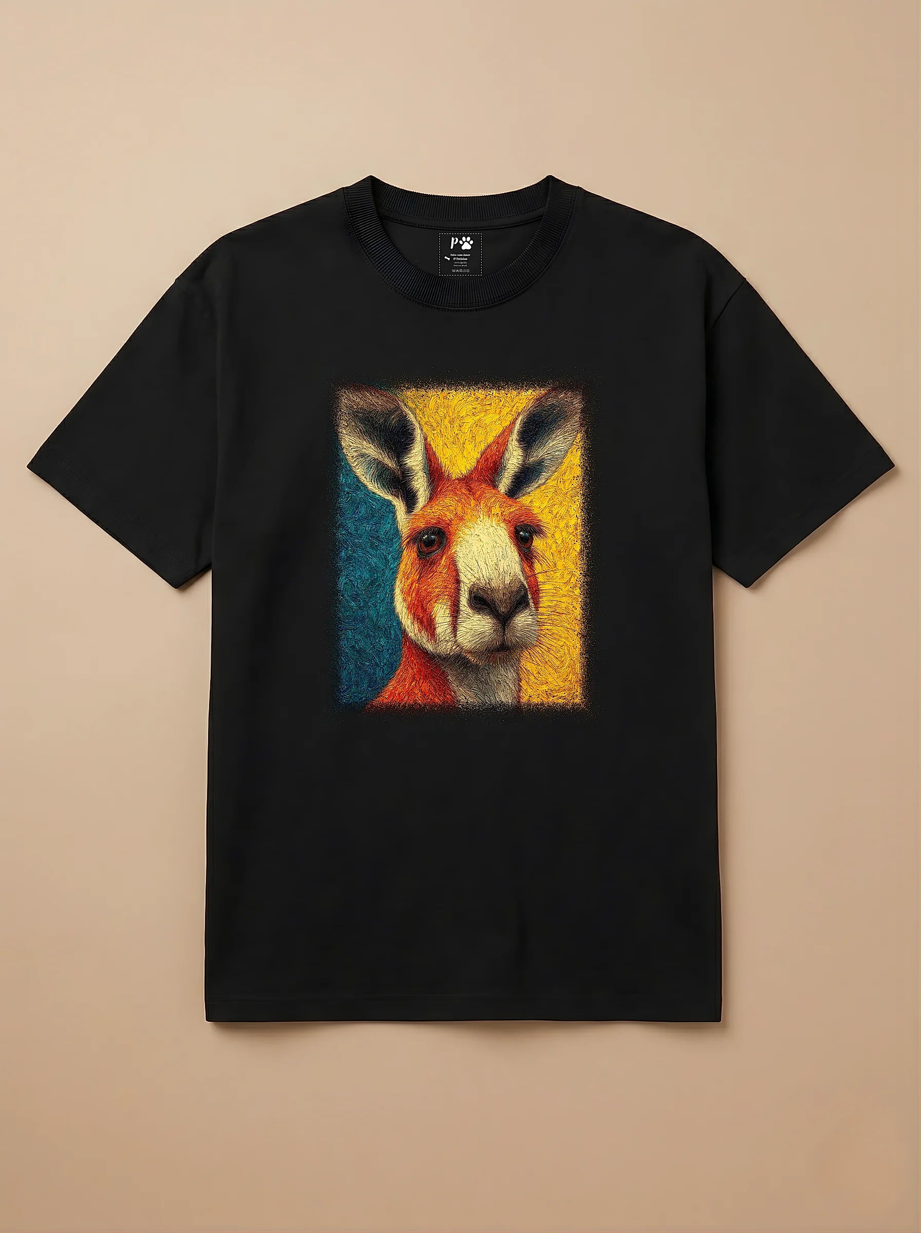 Camisa Pet Impressionismo - Canguru