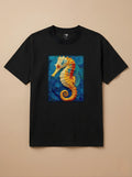Camisa Pet Impressionismo - Cavalo Marinho