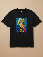 Camisa Pet Impressionismo - Cavalo Marinho