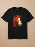 Camisa Pet Impressionismo - Cavalo