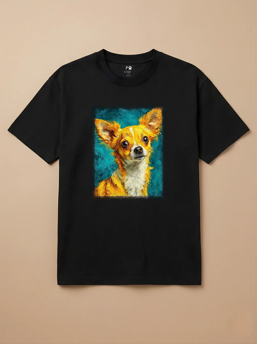 Camisa Pet Impressionismo - Chihuahua