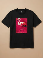 Camisa Pet Impressionismo - Flamingo