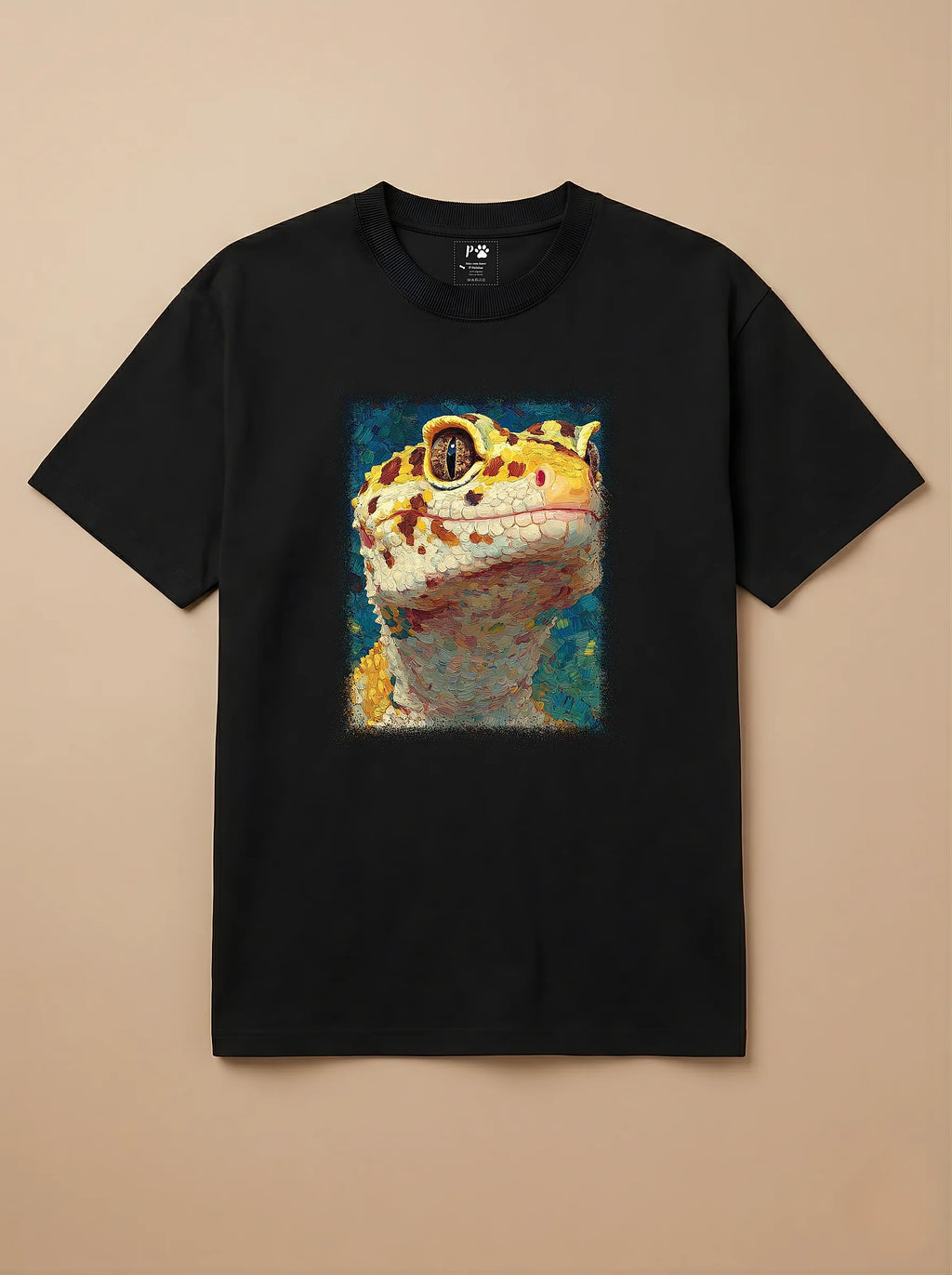 Camisa Pet Impressionismo - Lagartixa