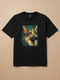 Camisa Pet Impressionismo - Pastor Alemão