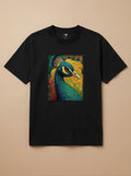 Camisa Pet Impressionismo - Pavão