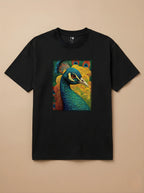 Camisa Pet Impressionismo - Pavão