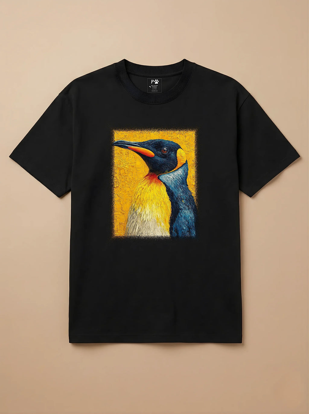 Camisa Pet Impressionismo - Pinguim