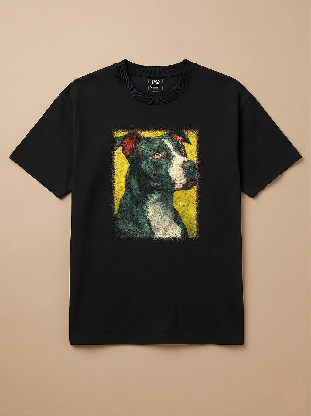 Camisa Pet Impressionismo - Pitbull