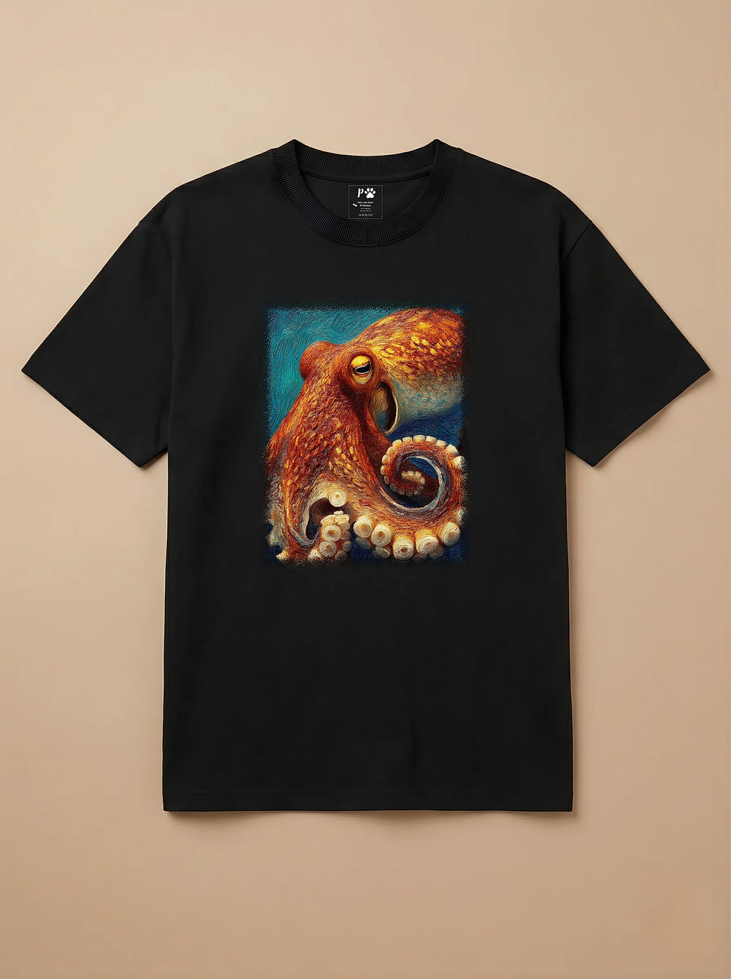 Camisa Pet Impressionismo - Polvo