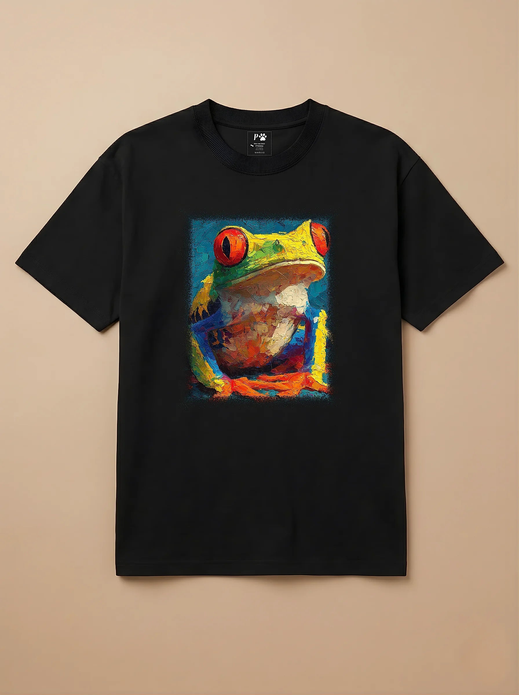 Camisa Pet Impressionismo - Sapinho