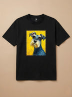 Camisa Pet Impressionismo - Schnauzer