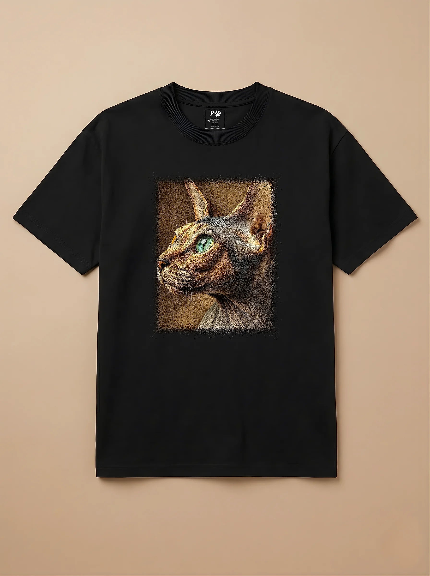 Camisa Pet Impressionismo - Sphynx