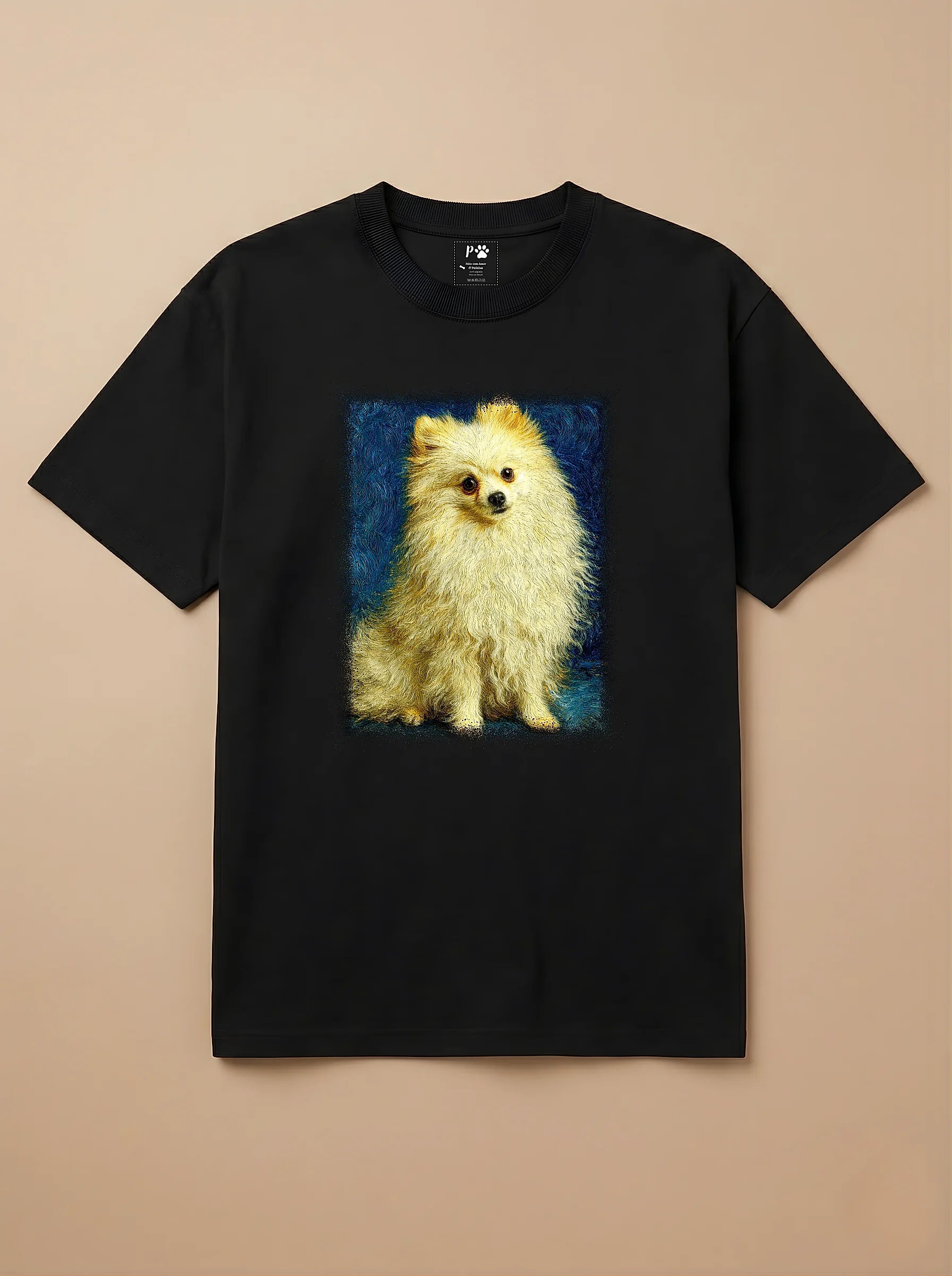Camisa Pet Impressionismo - Spitz
