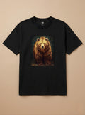 Camisa Pet Impressionismo - Urso Marrom