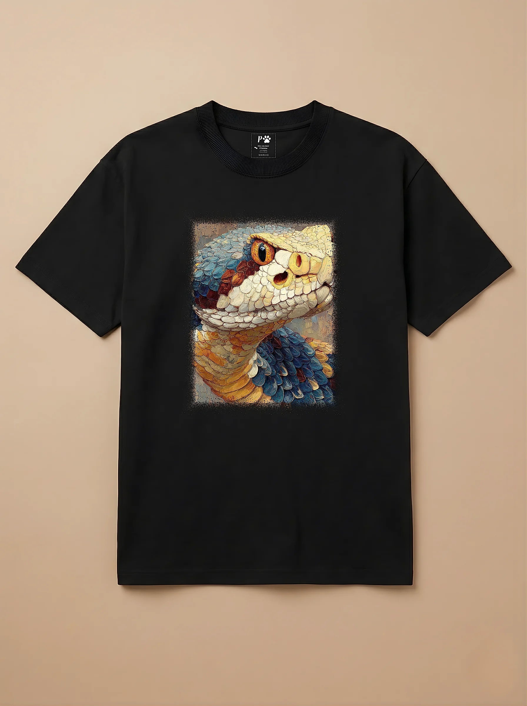 Camisa Pet Impressionismo - Víbora