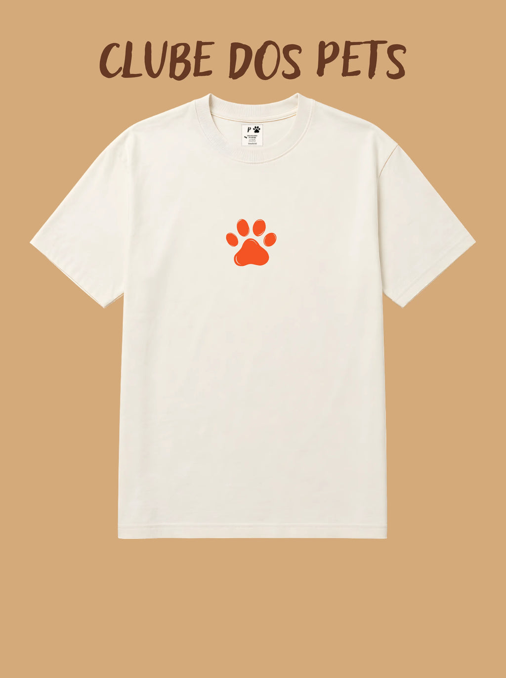 Camisa Oversized Personalizada - Clube dos Pets