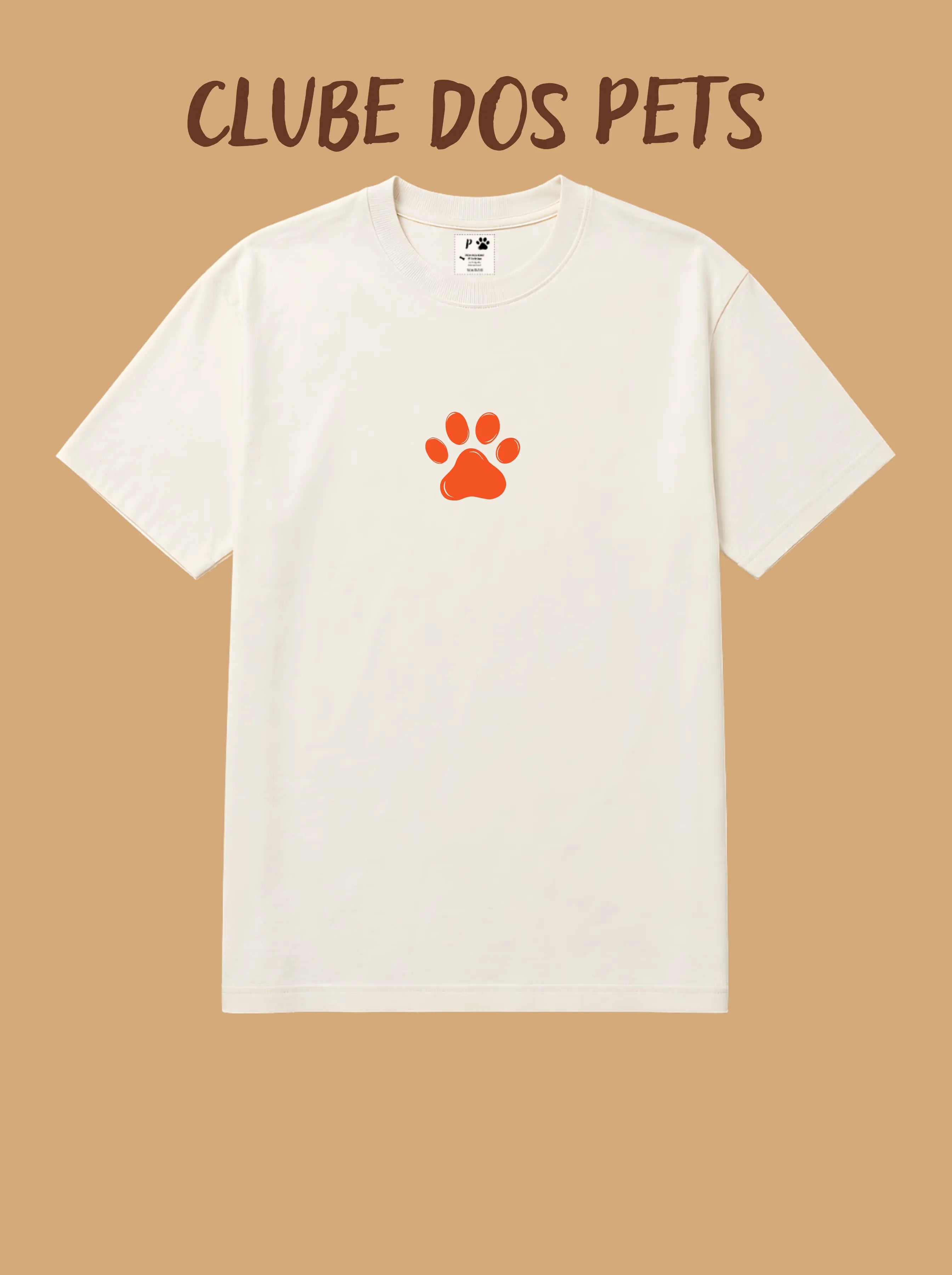 Camisa Oversized Personalizada - Clube dos Pets