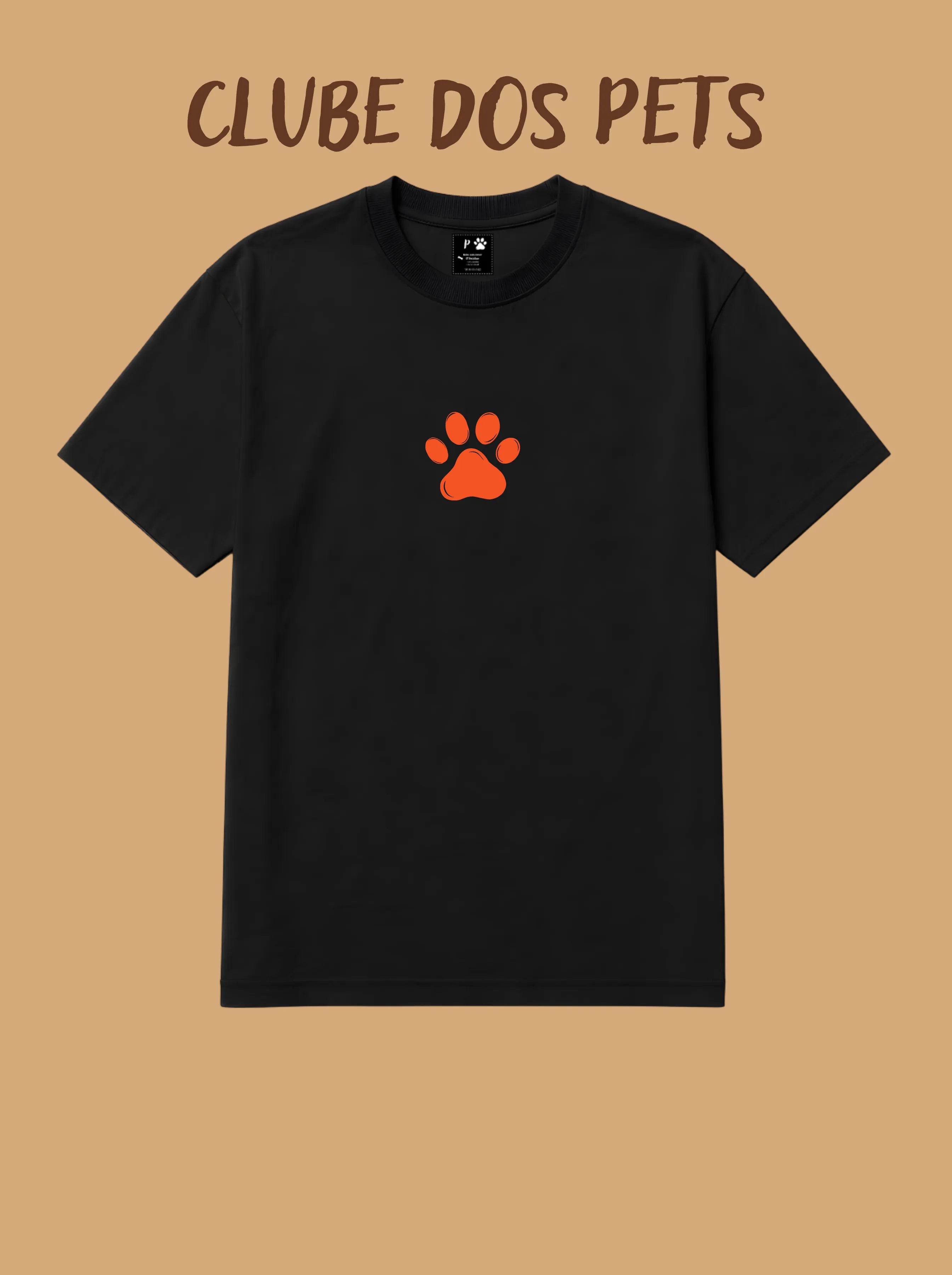 Camisa Oversized Personalizada - Clube dos Pets