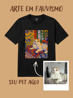 Camisa T-Shirt Personalizada - Pintura em Arte Fauvista