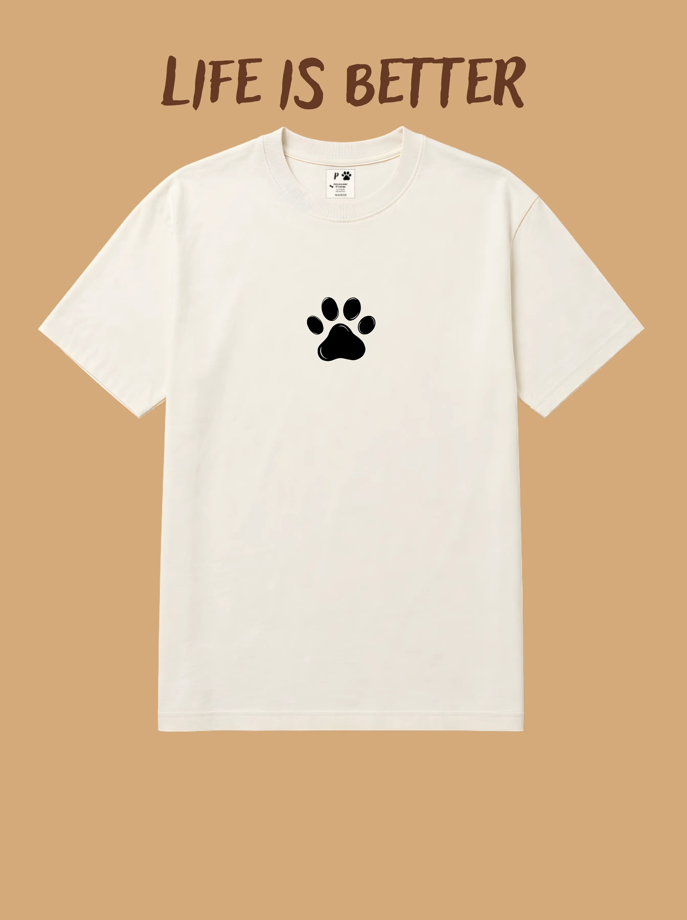 Camisa Oversized Personalizada - Life is Better