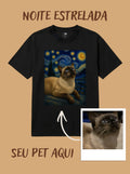 Camisa T-Shirt Personalizada - Noite Estrelada