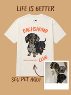 Camisa Oversized Personalizada - Clube dos Pets