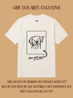 Camisa Oversized Personalizada - Tô de Pet