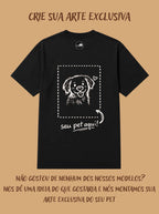 Camisa Oversized Personalizada - Tô de Pet