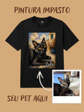 Camisa T-Shirt Personalizada - Pintura em Impasto